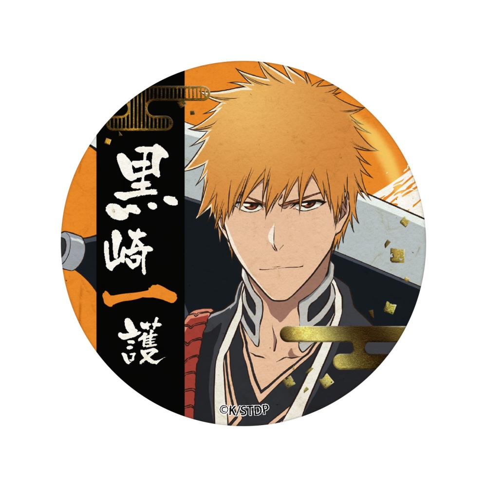 BLEACH 千年血戦篇 箔押し和紙缶バッジ