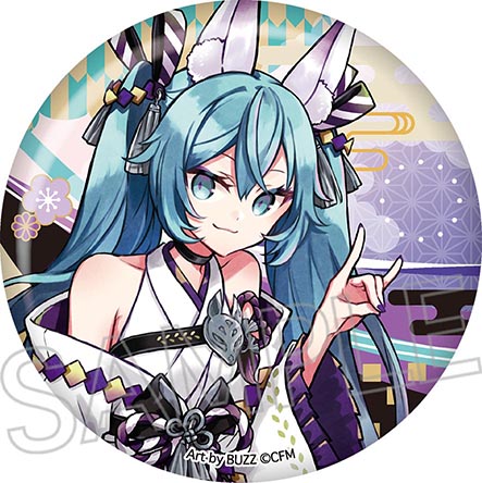 初音ミク　百鬼夜行　BIG缶バッジ