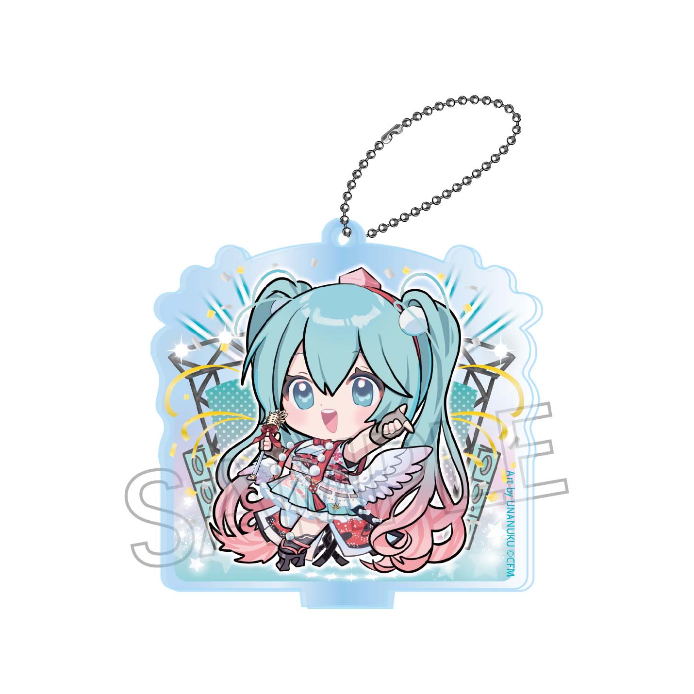 初音ミク　あやかしステージ　アクリルキーチェーン