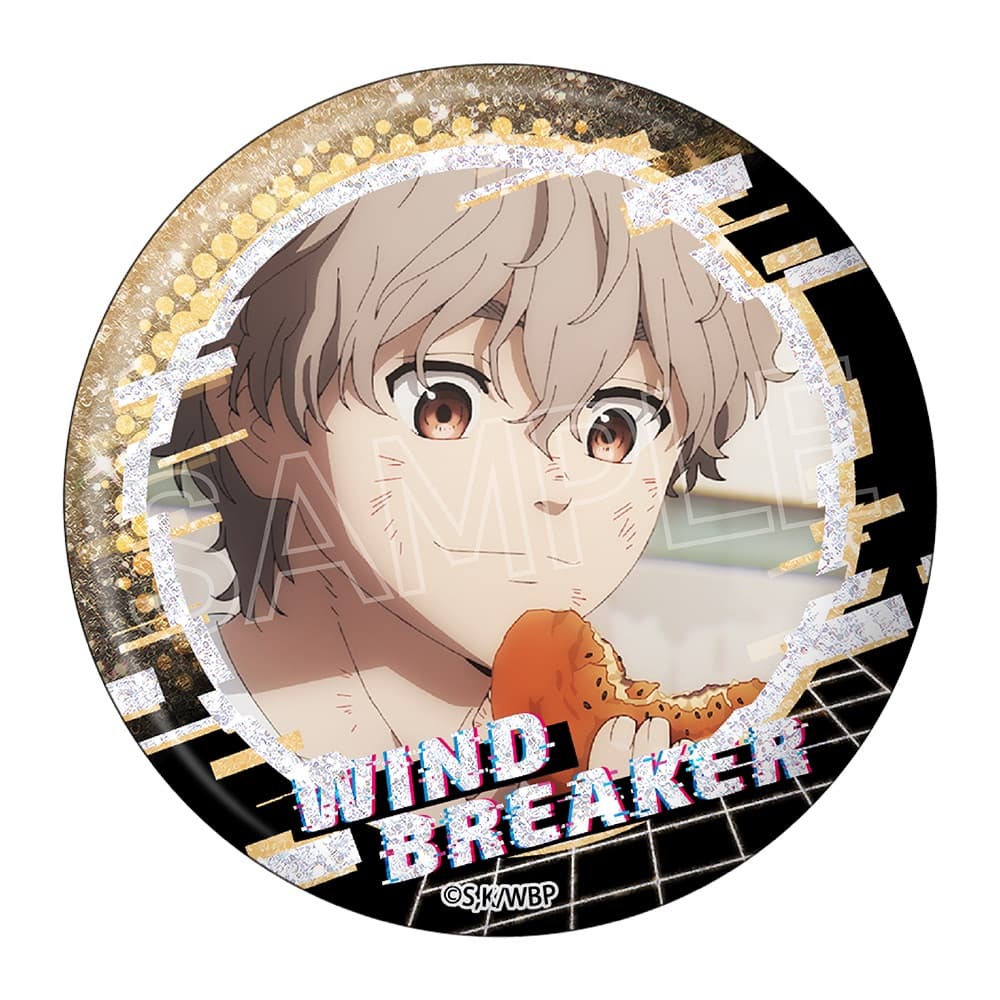 WIND BREAKER　トレーディンググリッター缶バッジ