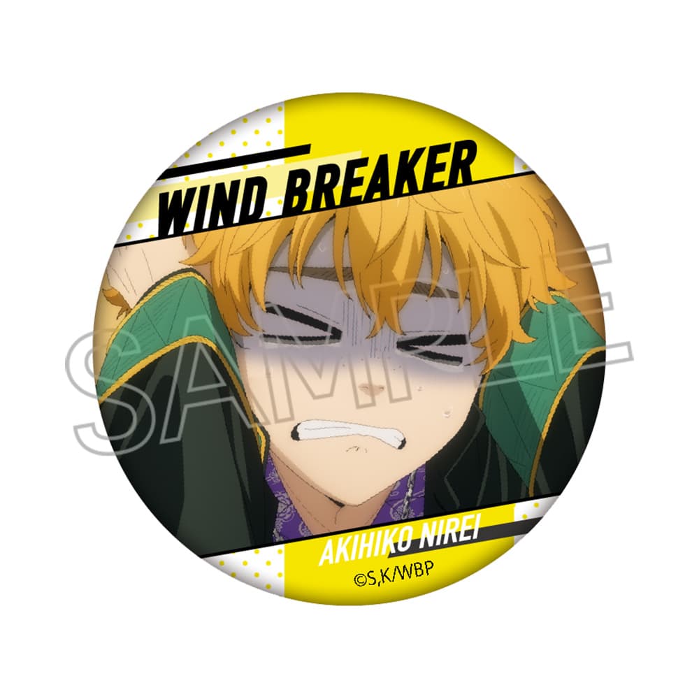 WIND BREAKER　百面相缶バッジVol.2