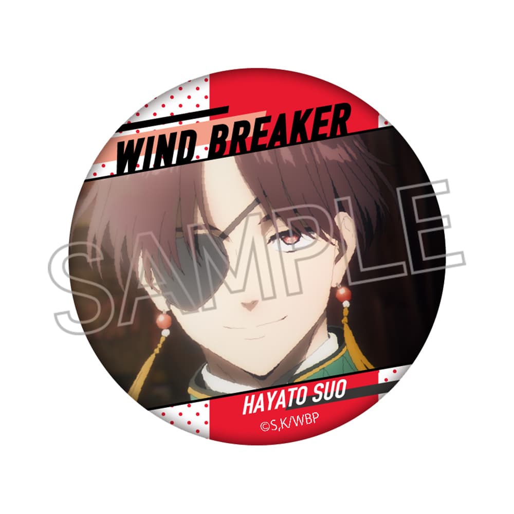 WIND BREAKER　百面相缶バッジVol.2