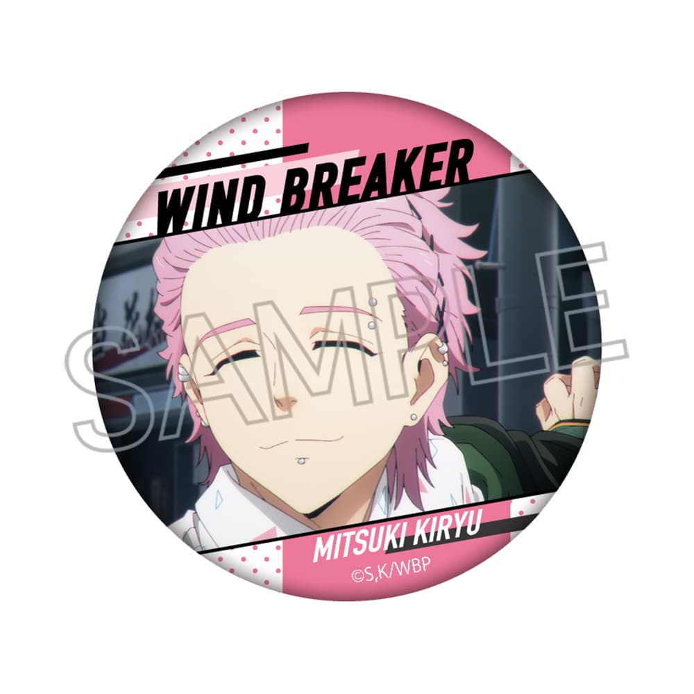 WIND BREAKER　百面相缶バッジVol.2