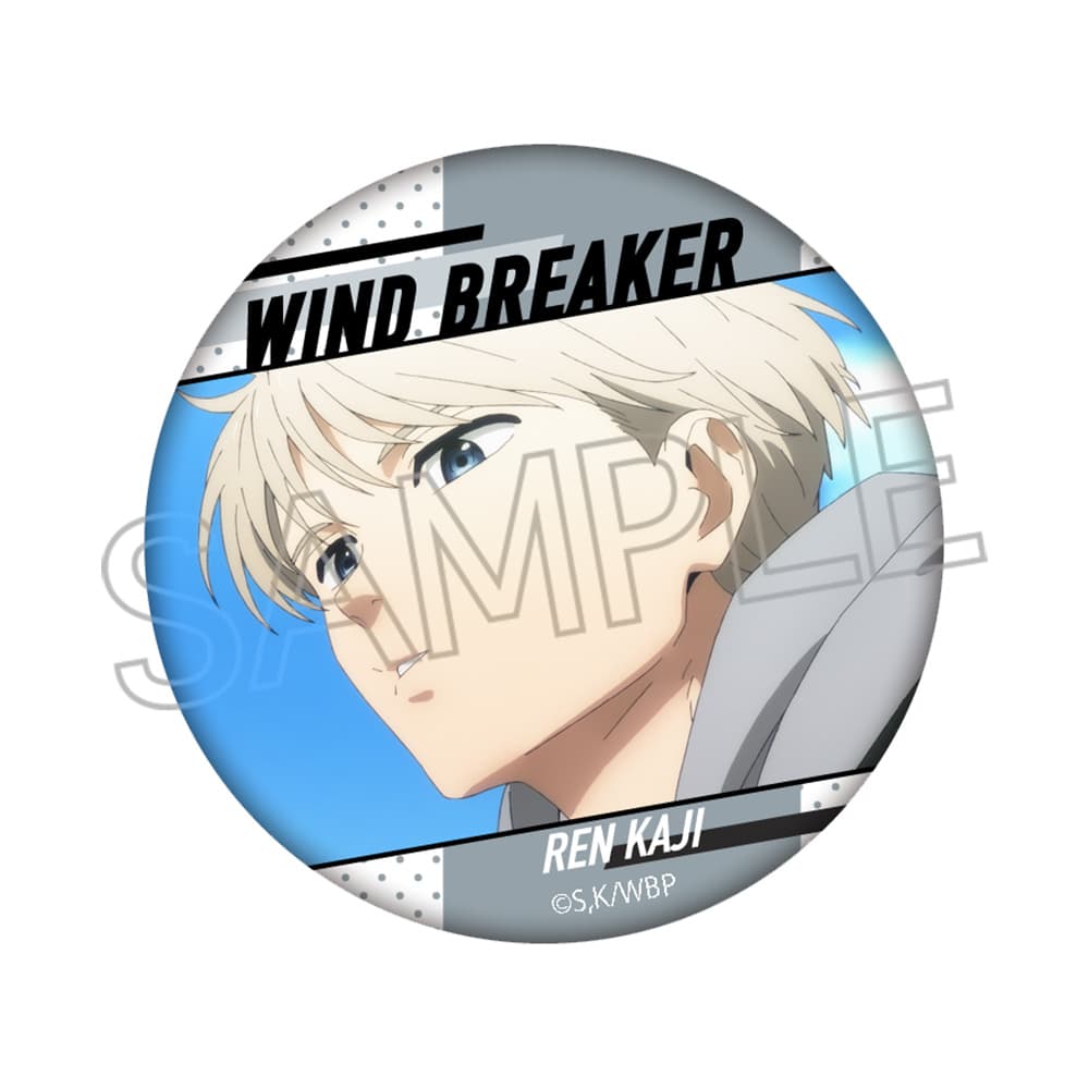 WIND BREAKER　百面相缶バッジVol.2