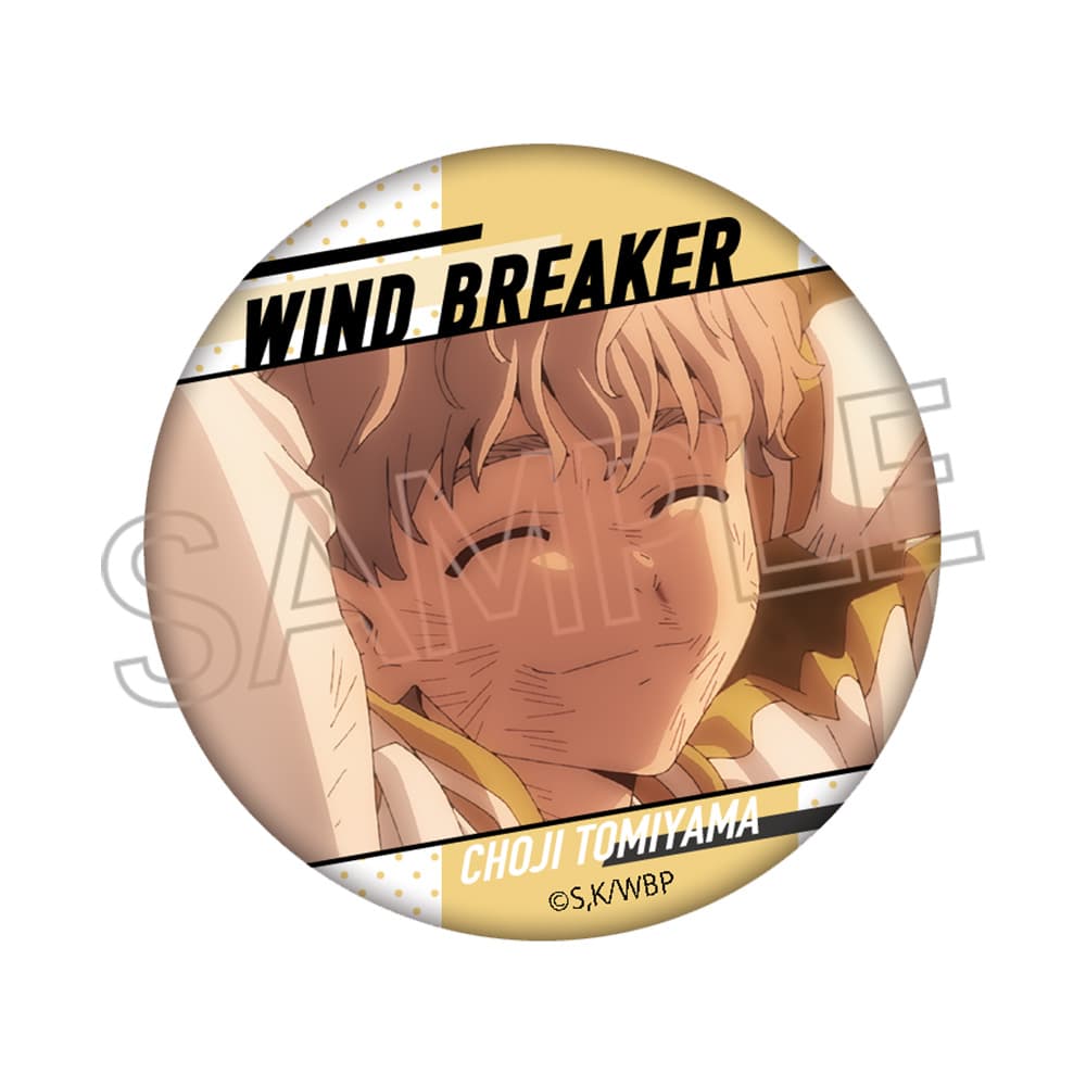 WIND BREAKER　百面相缶バッジVol.2