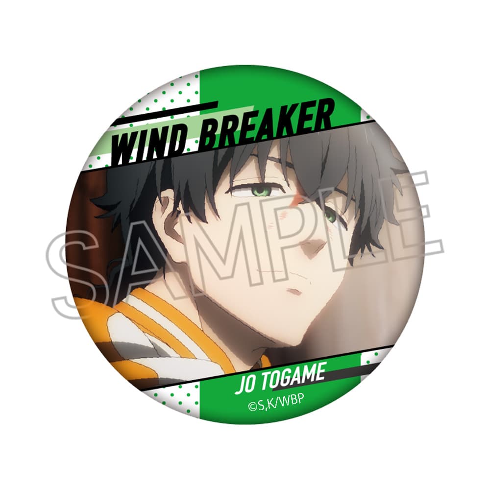 WIND BREAKER　百面相缶バッジVol.2