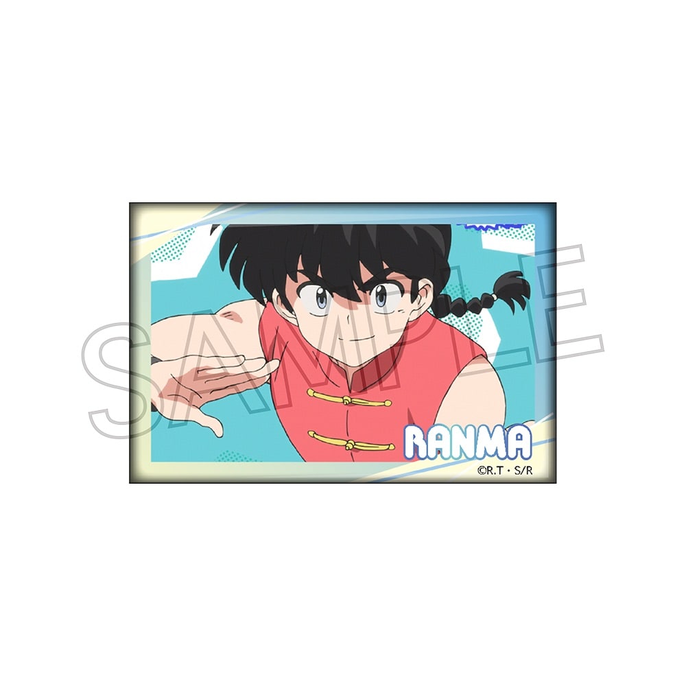 らんま1/2 スクエア缶バッジ