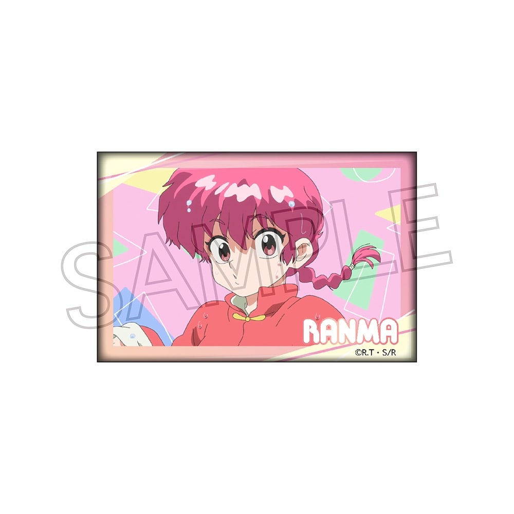 らんま1/2 スクエア缶バッジ