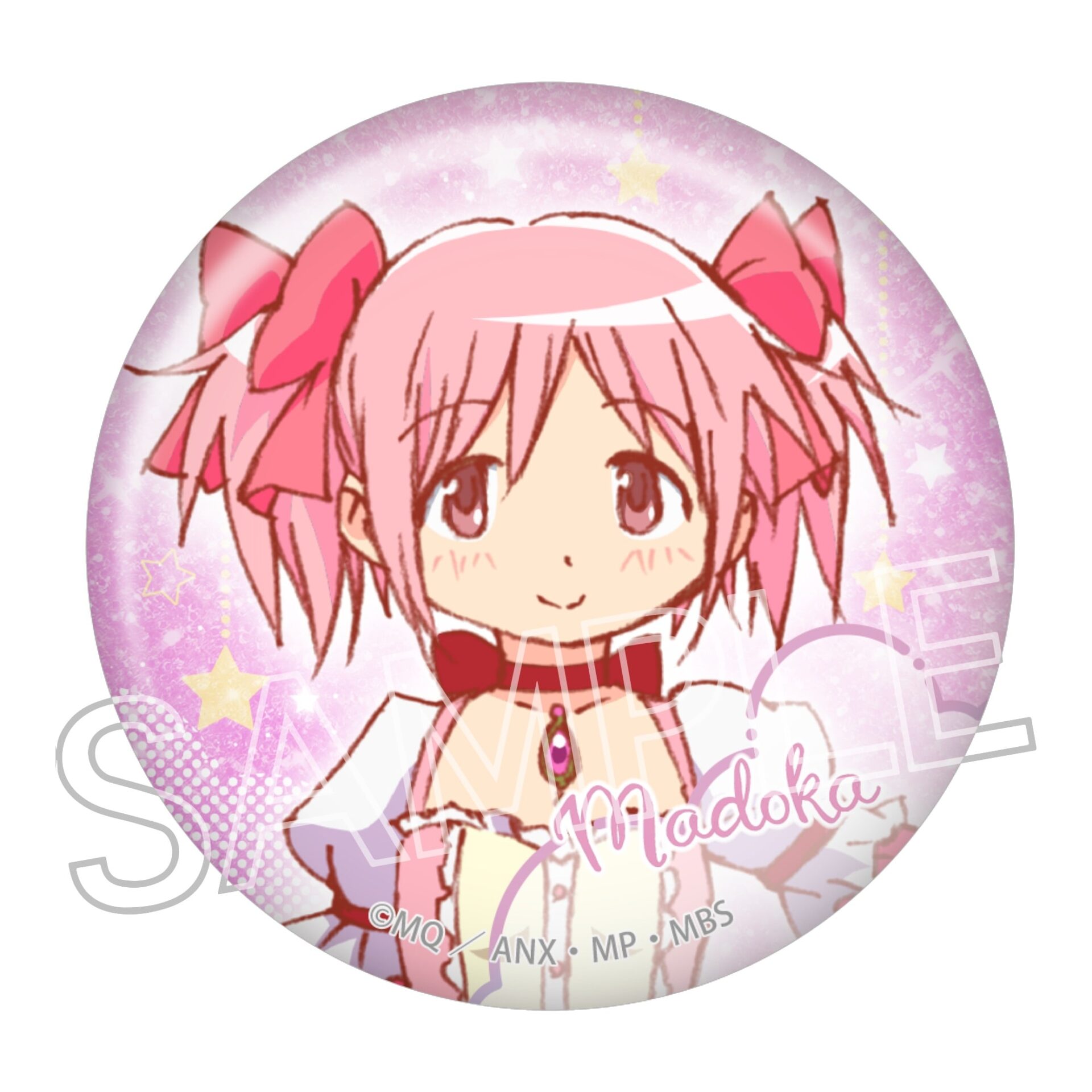 魔法少女 まどか☆マギカ シャインシリーズ　グリッター缶バッジ