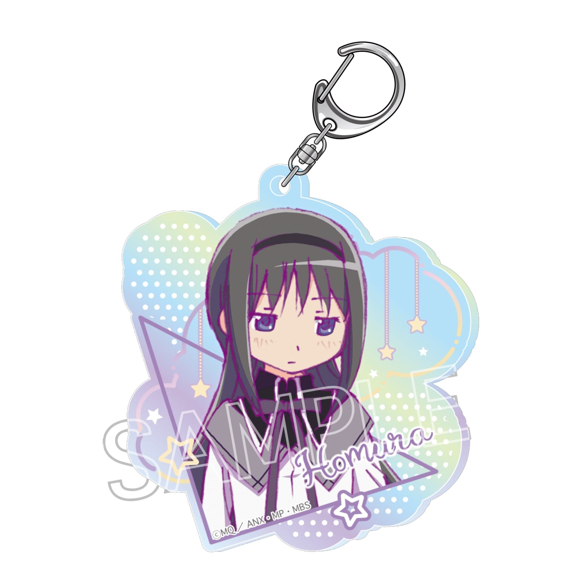 魔法少女 まどか☆マギカ シャインシリーズ　オーロラアクリルキーホルダー