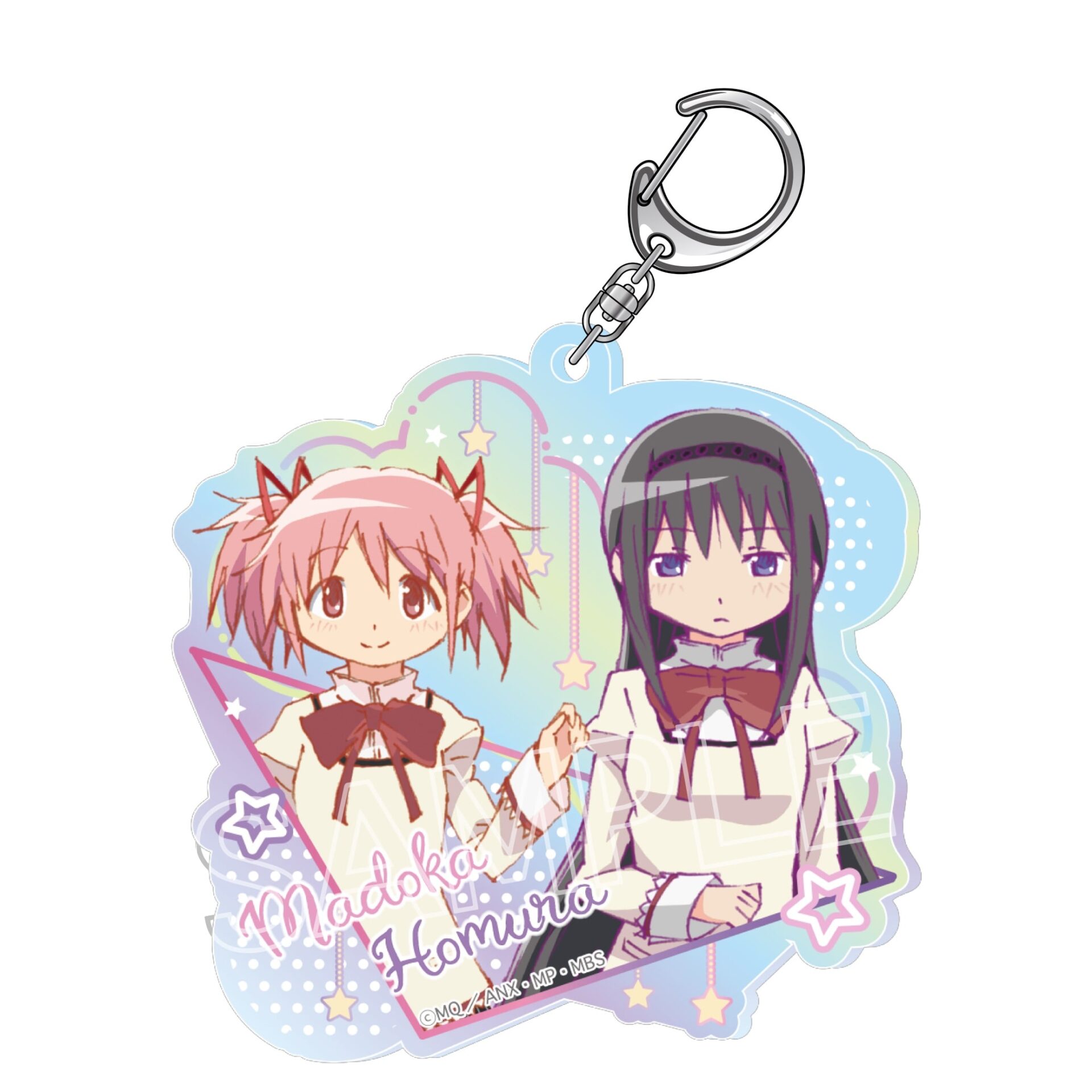 魔法少女 まどか☆マギカ シャインシリーズ　オーロラアクリルキーホルダー