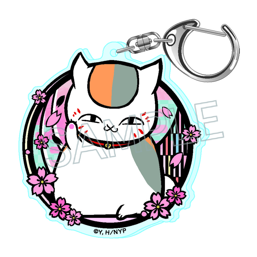 夏目友人帳 切り絵シリーズ　vol.8　アクリルキーホルダー