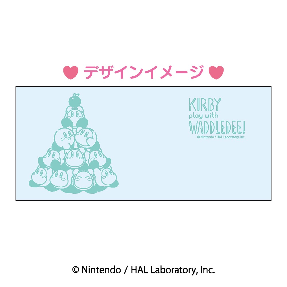 星のカービィ カービィ play with ワドルディ　グラス