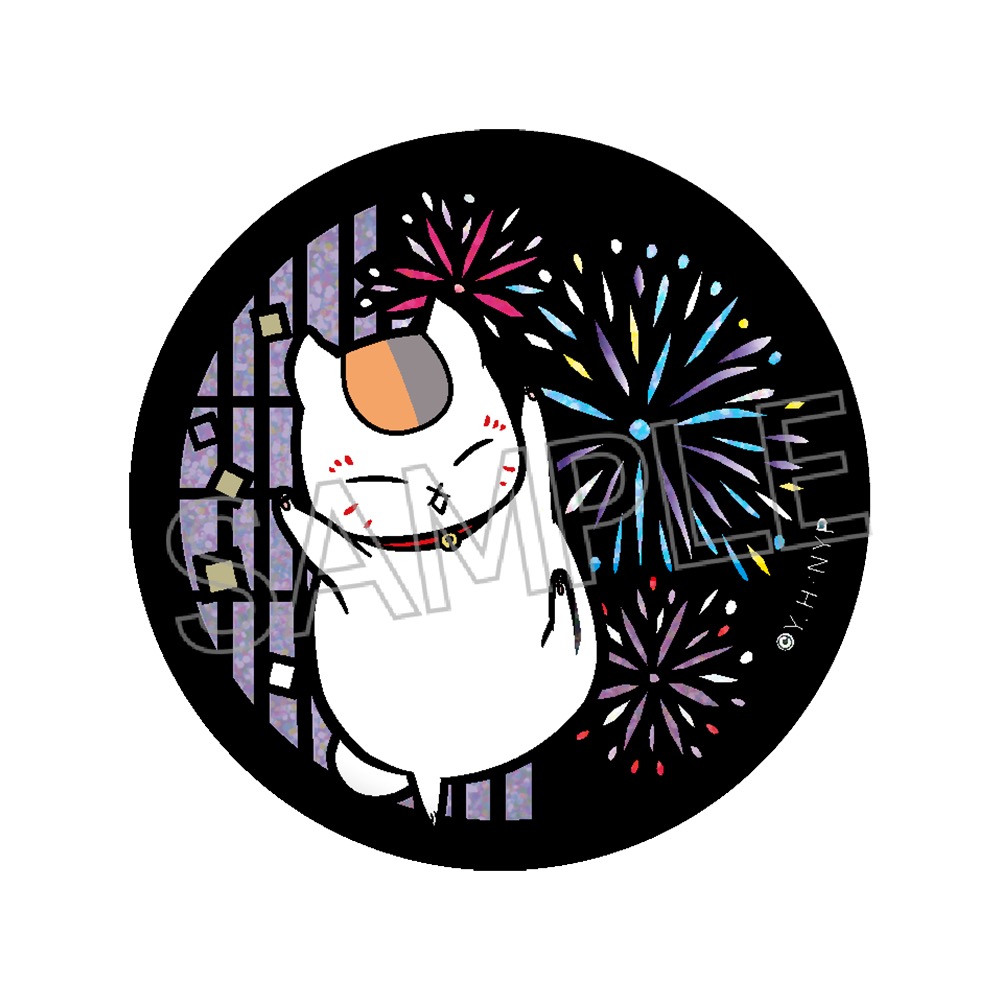 夏目友人帳 切り絵シリーズ　セレクション　vol.1　キラキラ缶バッジ