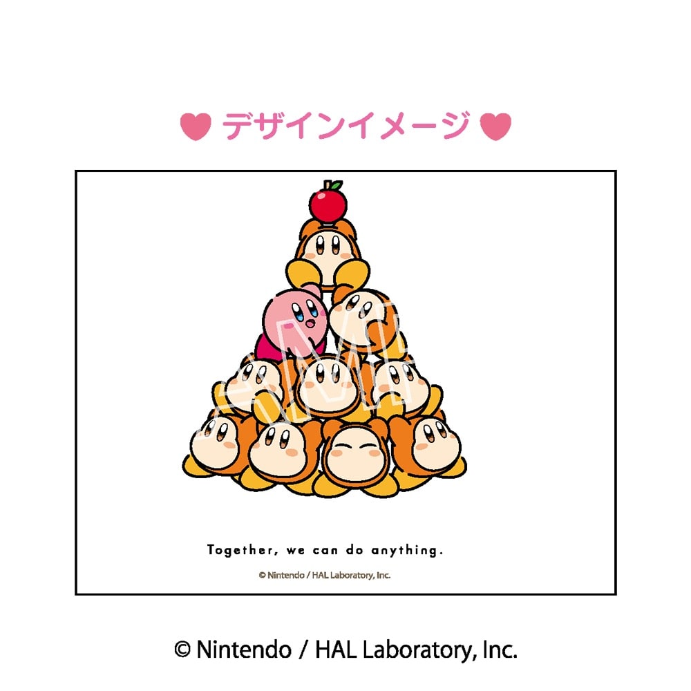 星のカービィ カービィ play with ワドルディ 3Dプリント2WAYタンブラー