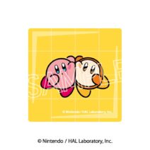 星のカービィ カービィ play with ワドルディ ガラスマグネット