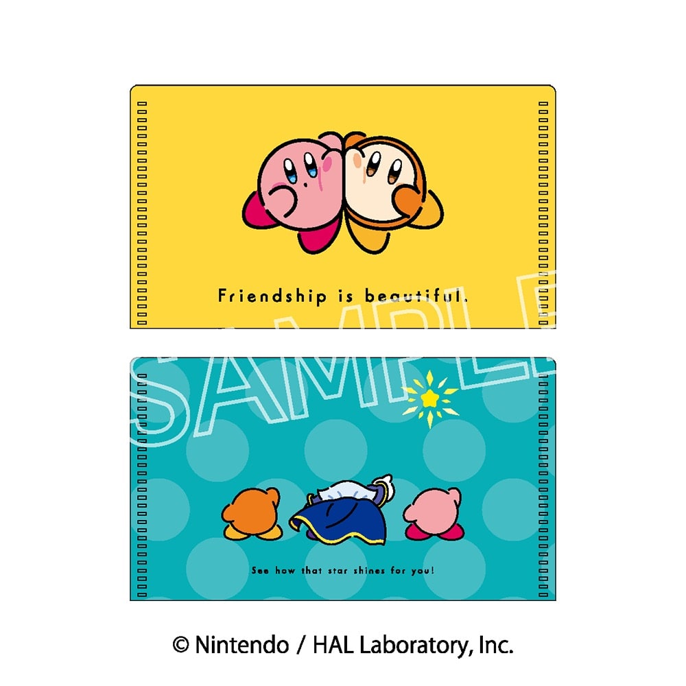 星のカービィ カービィ play with ワドルディ ミニミニクリアファイル