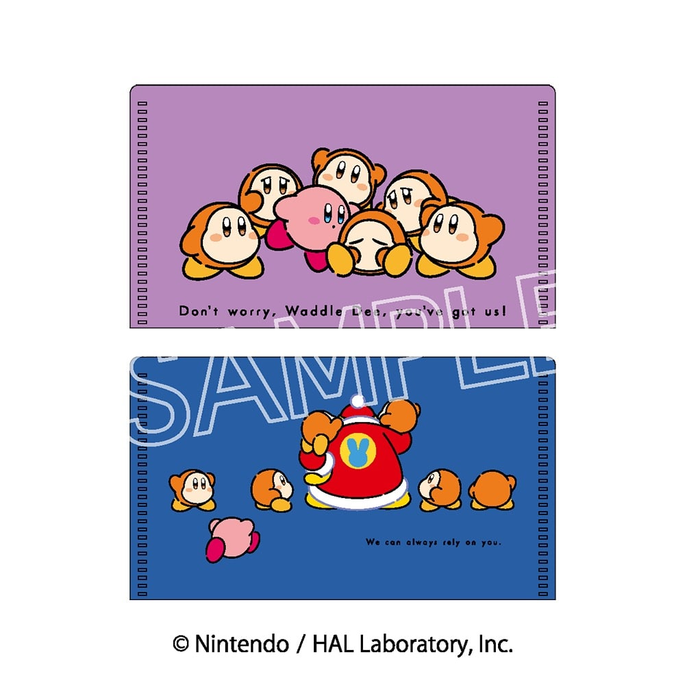 星のカービィ カービィ play with ワドルディ ミニミニクリアファイル