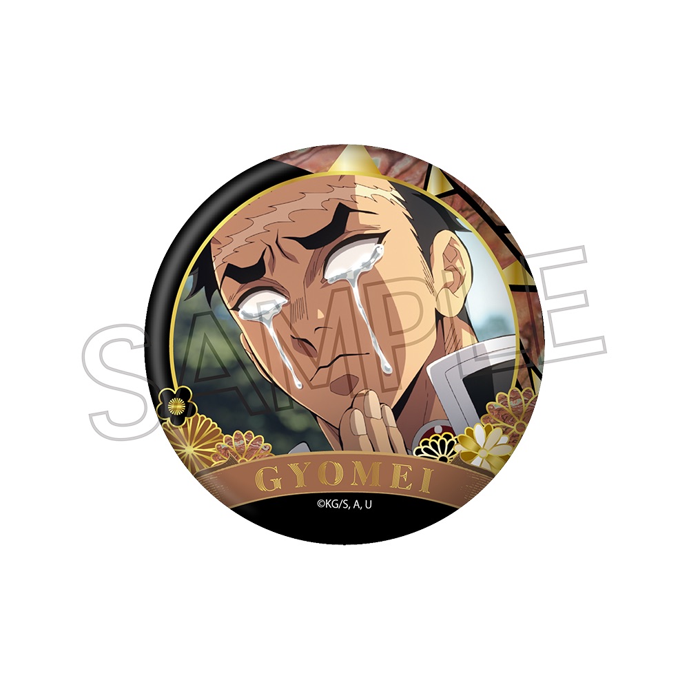 鬼滅の刃 螺鈿風シリーズ　缶バッジ　Vol.4