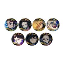 鬼滅の刃 グリッター　缶バッジVol.3　A