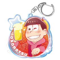 おそ松さん ビビッドライン オーロラアクリルキーホルダー 酔い松