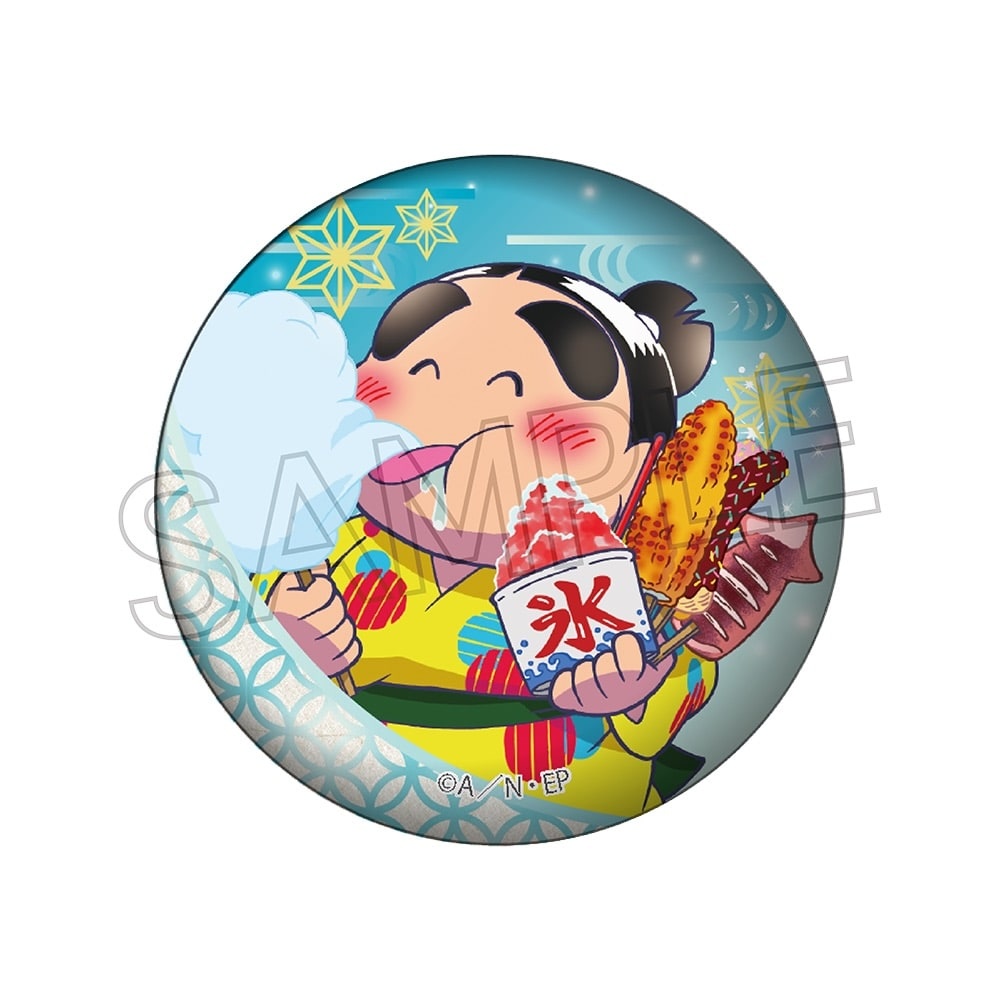 忍たま乱太郎 缶バッジ-夏祭りの段-