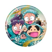 サンシャイン60展望台 てんぼうパーク×忍たま乱太郎 缶バッチ 乱