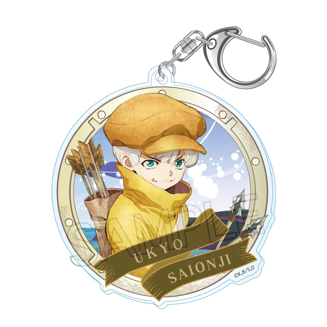 Dr.STONE　ヴィンテージシリーズ　アクリルキーホルダー Vol.2