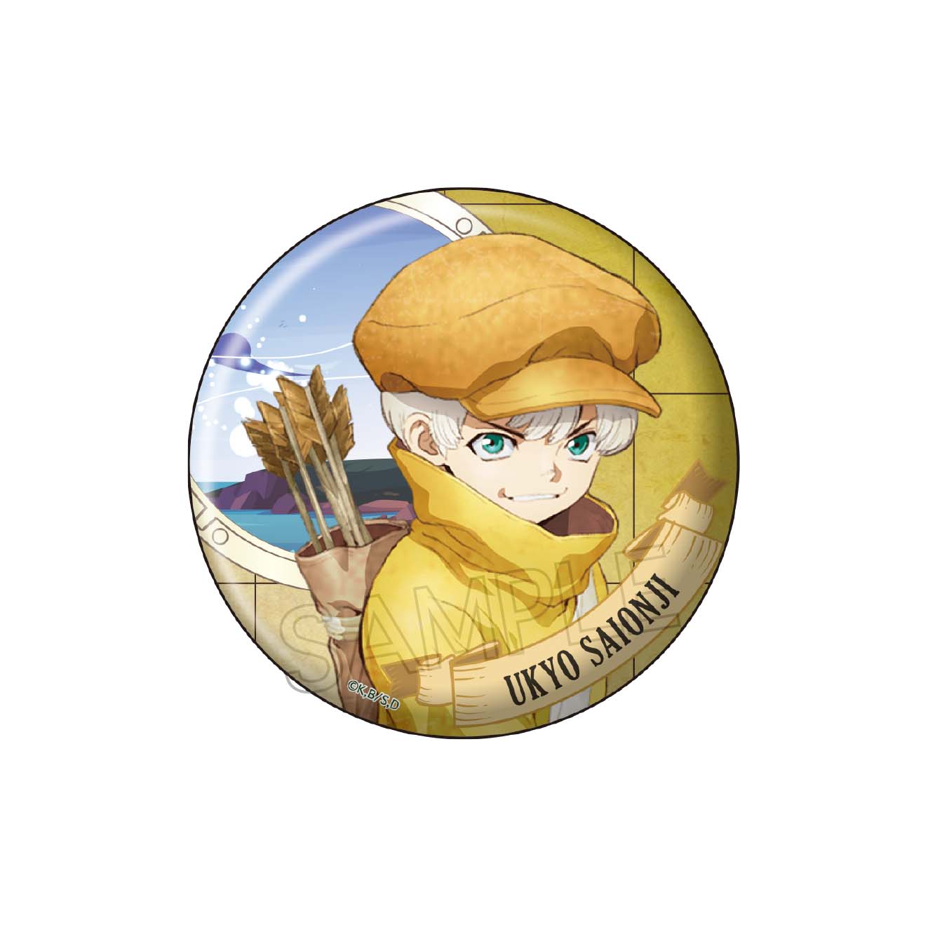 Dr.STONE　ヴィンテージシリーズ　缶バッジ Vol.2