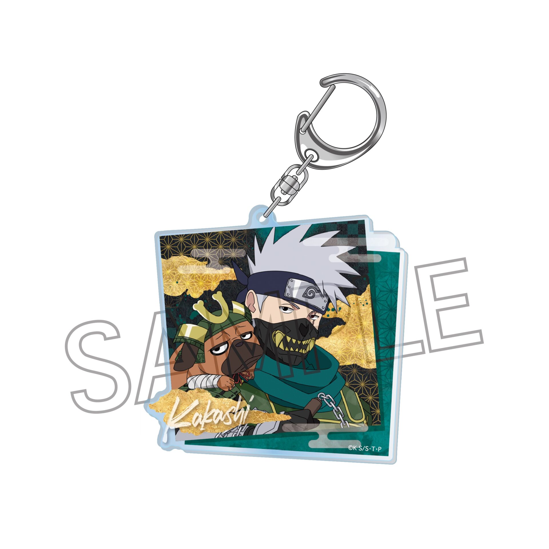 NARUTO -ナルト-  疾風伝 アクリルキーホルダー　忍武者