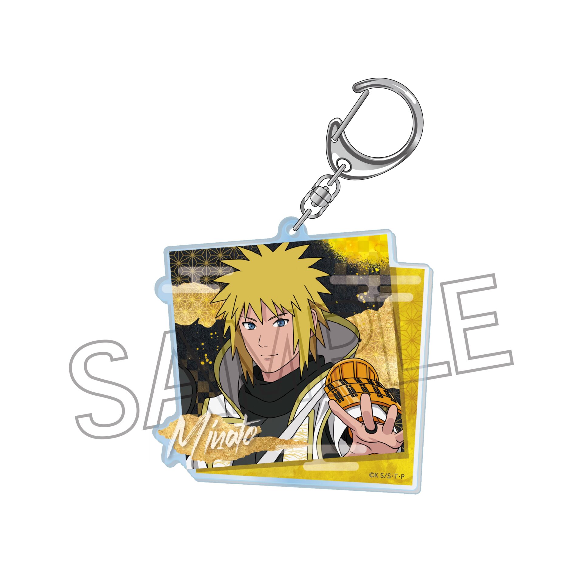 NARUTO -ナルト-  疾風伝 アクリルキーホルダー　忍武者