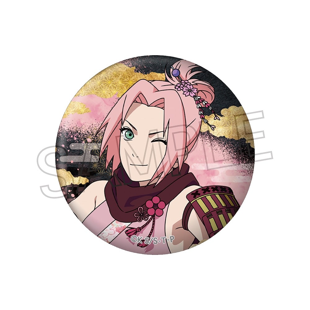 NARUTO -ナルト-  疾風伝 缶バッジ　忍武者