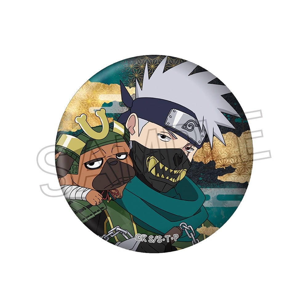 NARUTO -ナルト-  疾風伝 缶バッジ　忍武者