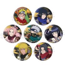 NARUTO -ナルト-  疾風伝 缶バッジ　忍武者