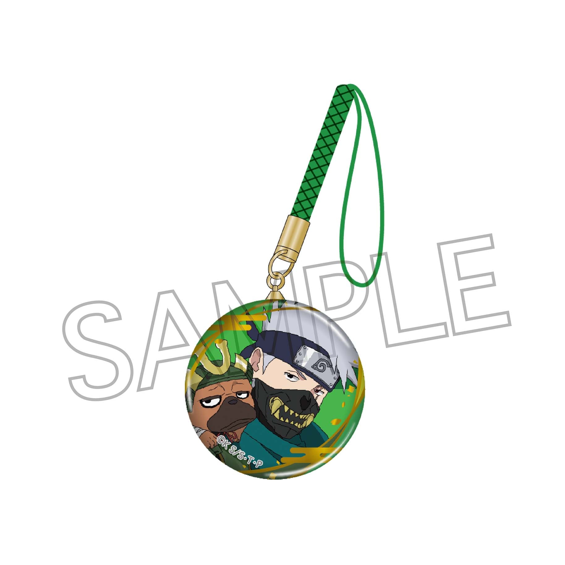 NARUTO -ナルト-  疾風伝 ガラス根付　忍武者