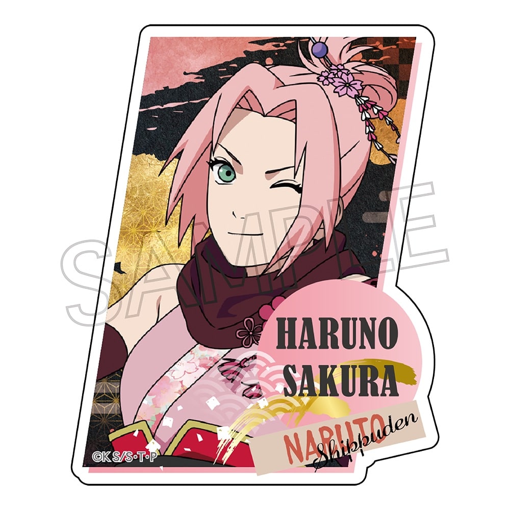 NARUTO -ナルト-  疾風伝 ステッカー　忍武者
