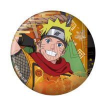 NARUTO -ナルト-  疾風伝 箔押し缶バッジ　忍武者