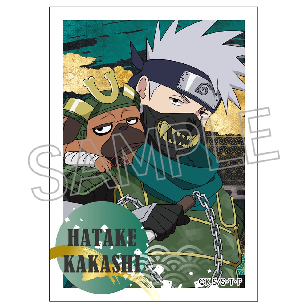 NARUTO -ナルト-  疾風伝 ミニブロマイド　忍武者