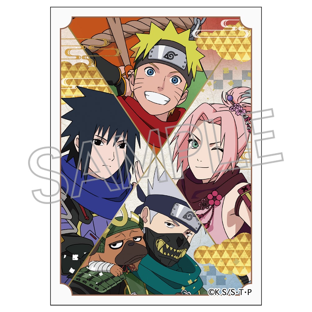 NARUTO -ナルト-  疾風伝 ミニブロマイド　忍武者