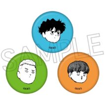 少年サンデー連載『レッドブルー』 ミニミニ缶バッジ