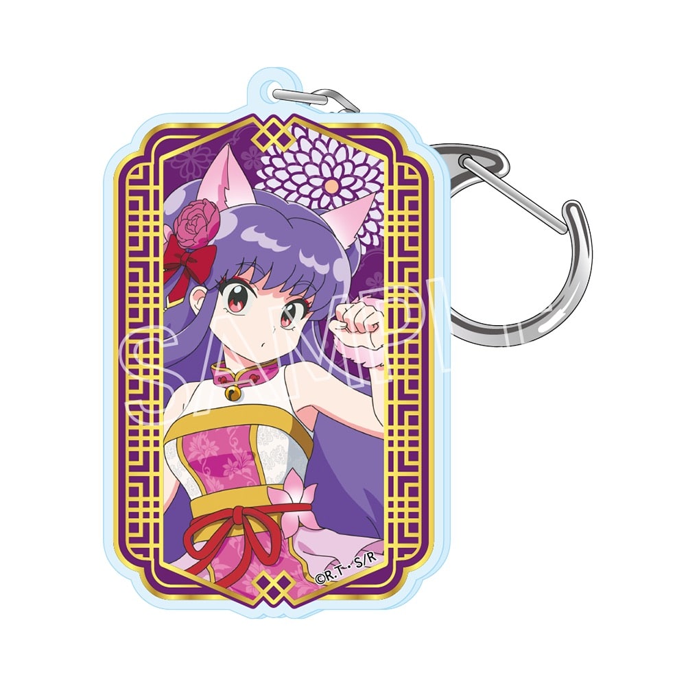 らんま1/2　百鬼夜行　箔押しアクリルキーホルダー