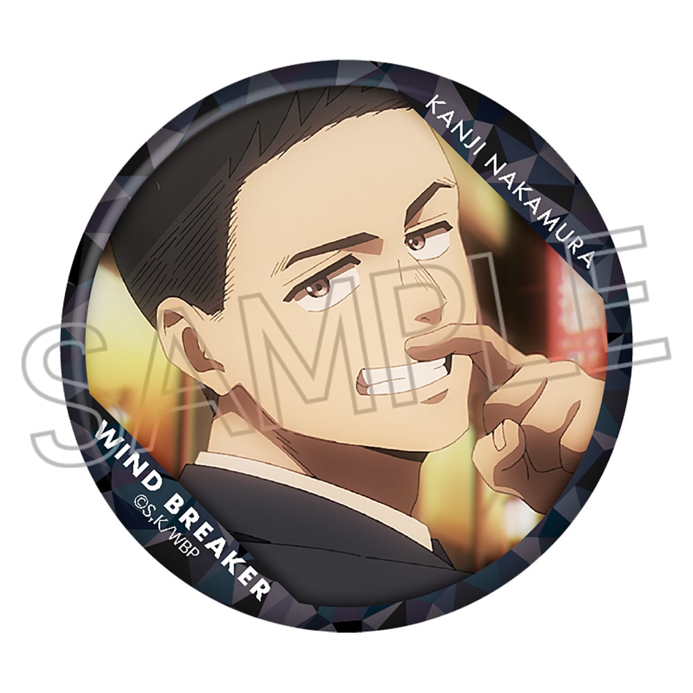 WIND BREAKER　百面相缶バッジVol.3