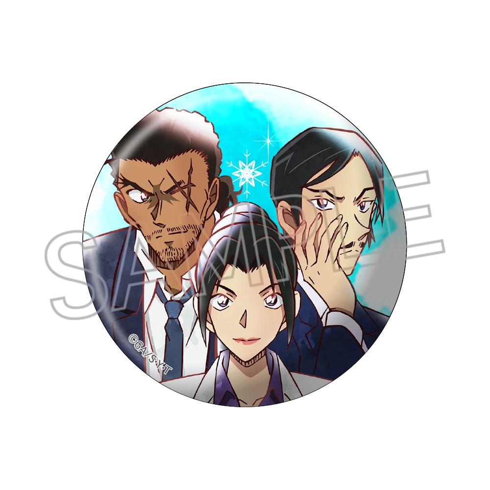 名探偵コナン　ウェットカラーシリーズ vol.6　缶バッジ