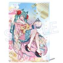 初音ミク　百鬼夜行 ～麗宴～　箔押しアクリルプレート