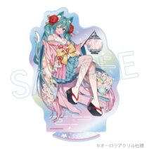 初音ミク　百鬼夜行 ～麗宴～　オーロラアクリルスタンドL