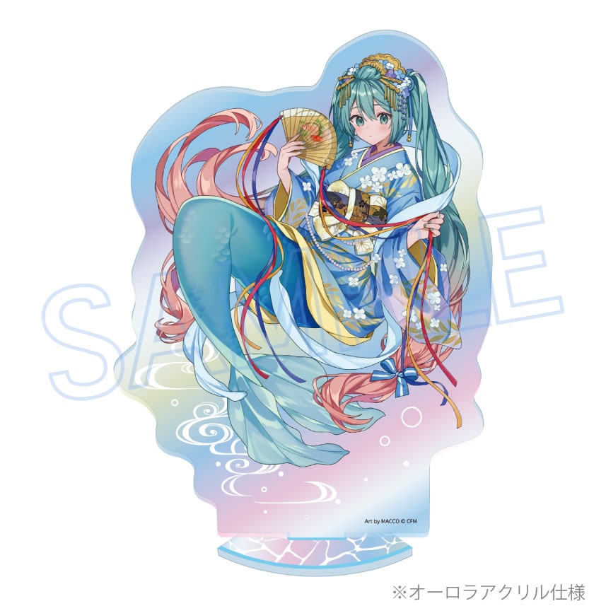 初音ミク　百鬼夜行 ～麗宴～　オーロラアクリルスタンドL