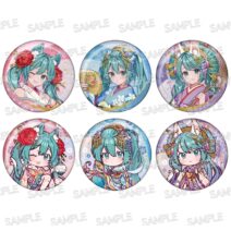 初音ミク　百鬼夜行 ～麗宴～　缶バッジ