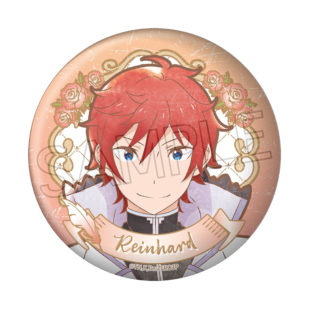 Re:ゼロから始める異世界生活 プリロール ホワイトデー 缶バッジ AFORCE×DRAGON HORSE Re：ゼロから始める異世界生活 ホロ缶