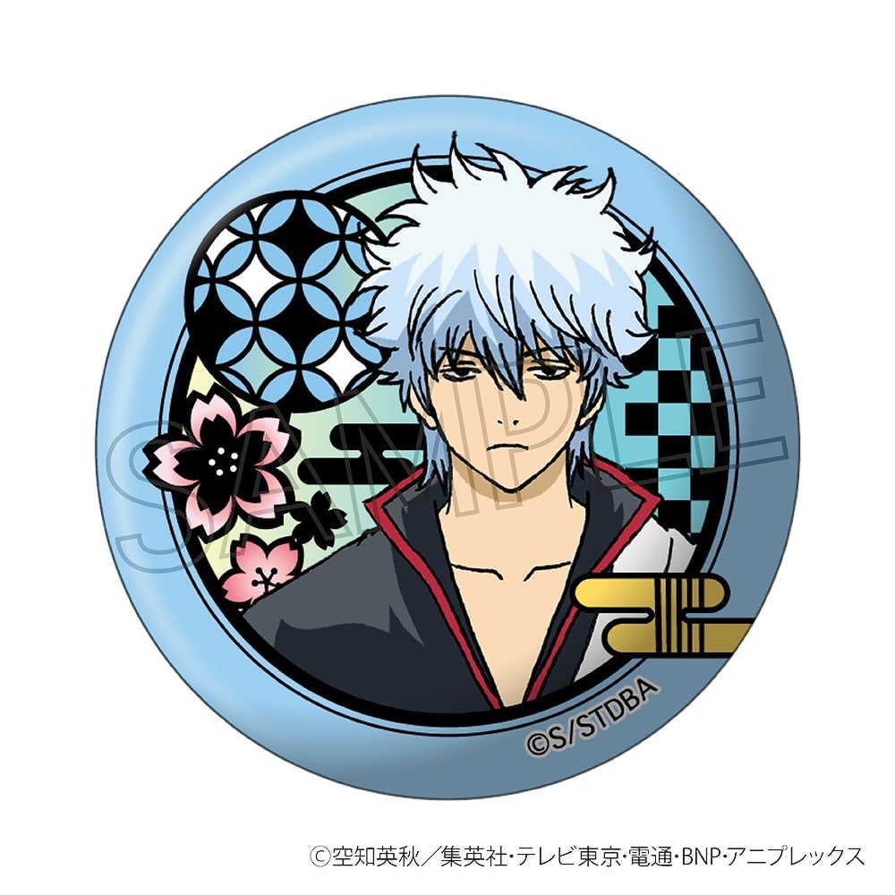 銀魂 切り絵シリーズ 缶バッジ