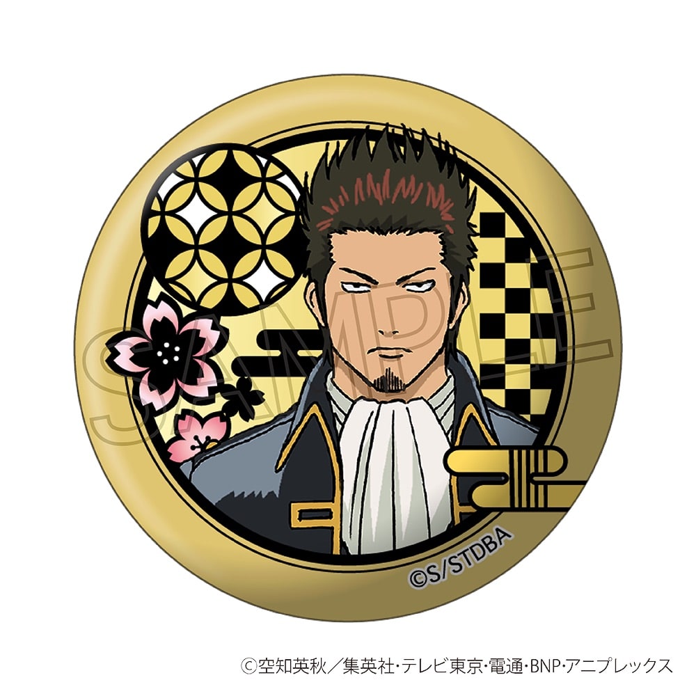 銀魂 切り絵シリーズ 缶バッジ